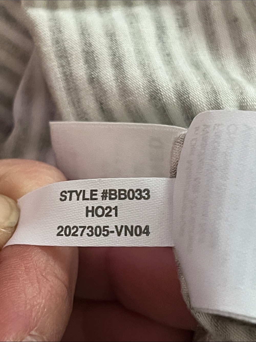 J. Crew Eco Dreamiest Long-Sleeve Pajama Set‎ in Gray Stripe. - Picture 7 of 16